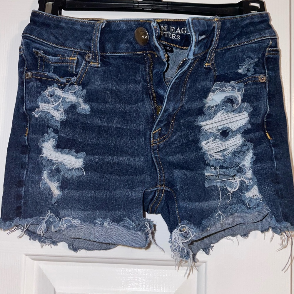 American Eagle outfitters 360° superstretch jean shorts